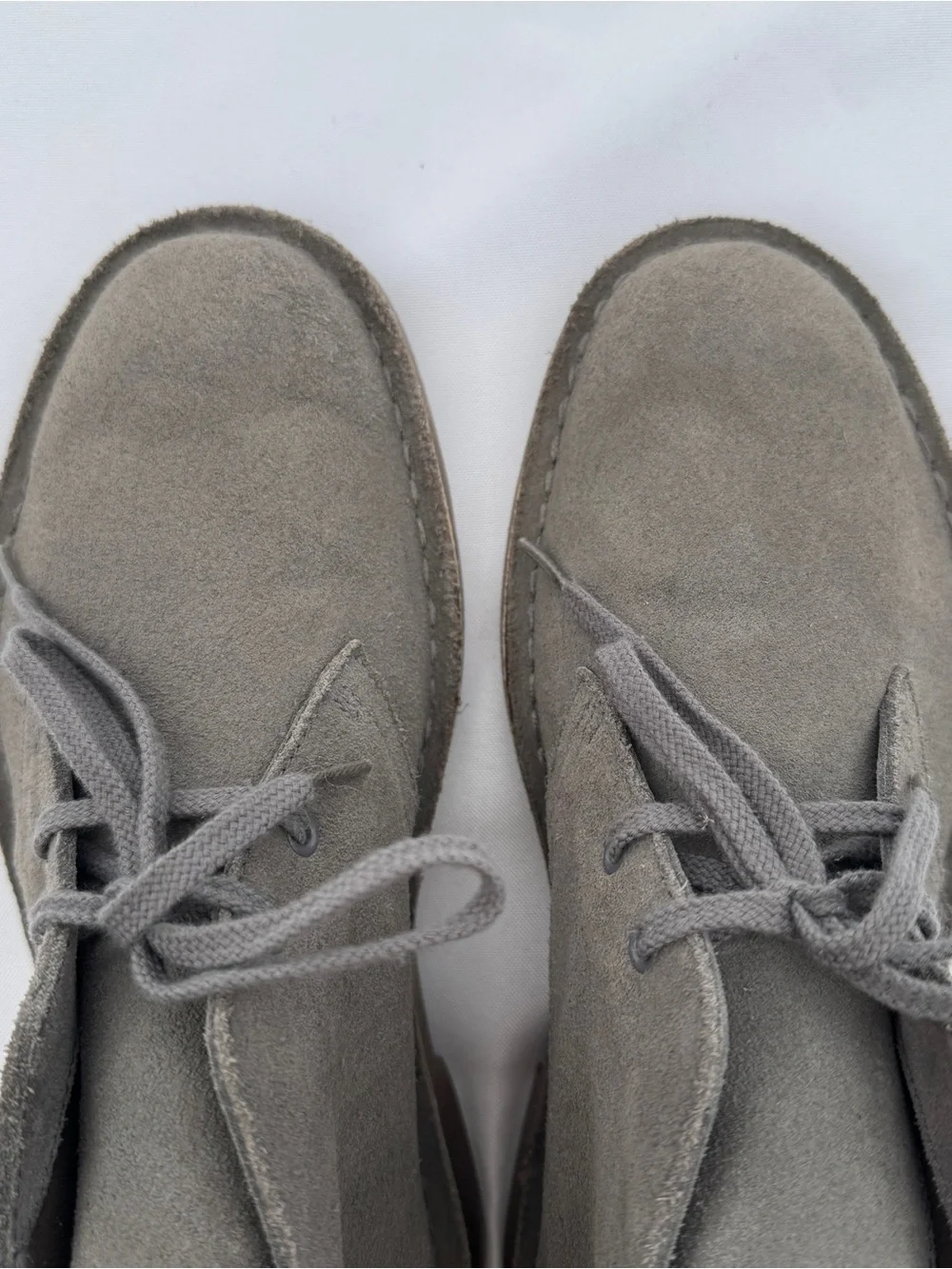 Men's Clarks Original Suede Chukka Boots - Gray